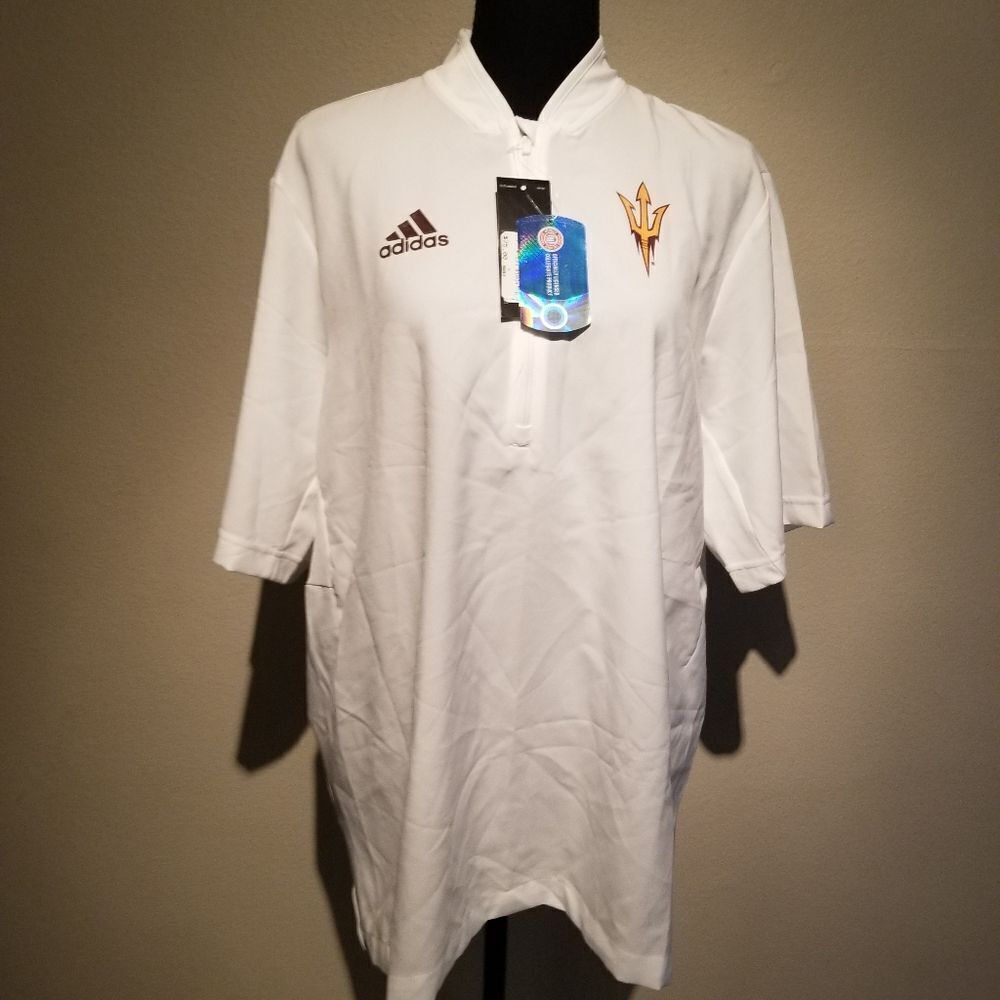 ARIZONA STATE SUN DEVILS ADIDAD SHIRT NWT B1